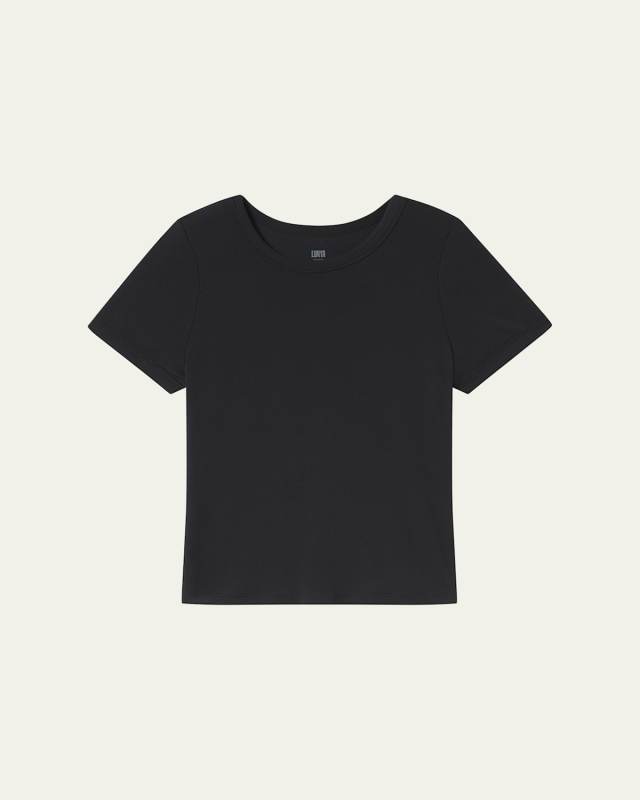 Crewneck Modal Rib T